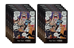 10x One Piece OP16 The Time of Battle DON!! Card Foil Playset - Image 1