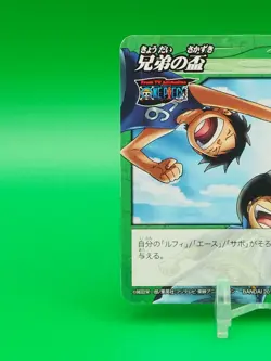 Luffy Ace Sabo One Piece Miracle Battle Carddass TCG Card 71/85 Japan I256 - Image 2