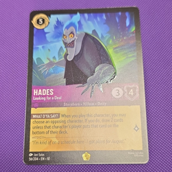 Disney Lorcana TCG Legendary- Hades Looking for a Deal 56/204 - Image 2