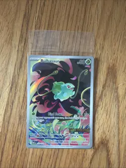 Pokemon TCG Bulbasaur Meg 133/132 Mega Evolution Stamped Promo Card Sealed - Image 1