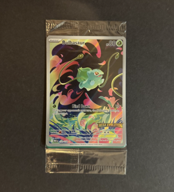 Bulbasaur 133/132 Mega Evolution Sealed Stamped Box Topper Promo Pokemon TCG - Image 4