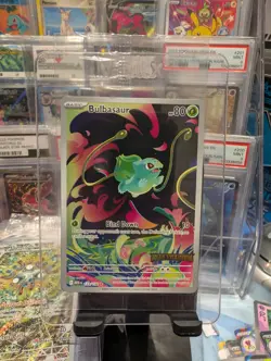 Pokemon TCG Card Bulbasaur 133/132 Mega Evolution Stamped Promo Sealed - Image 1