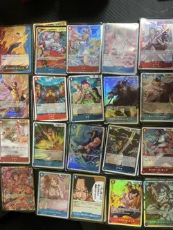 One Piece Card Authentic Construction Red Blue Ace Deck Parts - Image 1