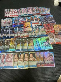 One Piece Card Authentic Construction Red Blue Ace Deck Parts - Image 2