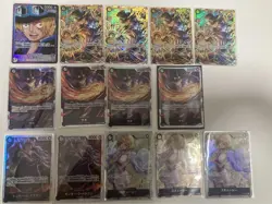 One Piece Card Game Red Black Sabo Deck Parts Parallel - Image 1