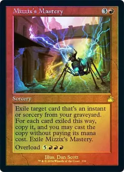 MTG - Mizzix's Mastery - Retro Foil - Ravnica Remastered - Magic the Gathering - Image 1
