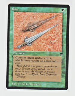 Magic the Gathering ~ MTG ~ 1x Rust ~ LEGENDS ~ M/NM - Image 1