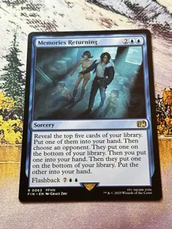 Memories Returning Final Fantasy MTG Regular - Image 1