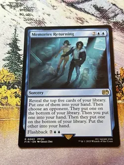Memories Returning Final Fantasy MTG Regular - Image 2