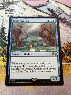 1x Nadir Kraken NM Eng MTG - Commander Karlov Manor - Image 4
