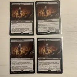 UNSTOPPABLE SLASHER (119) X4 Duskmourn: House Of Horror DSK Magic MTG MINT CARD - Image 1