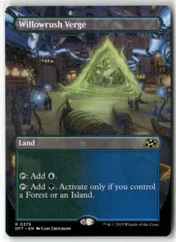 Willowrush Verge (Borderless) Aetherdrift Regular MTG Magic NM - Image 1