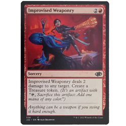 x1 Improvised Weaponry J22 MTG M/NM Common Red Sorcery Jumpstart 2022 TCG CCG - Image 1