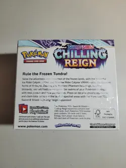Pokemon Sword and Shield Chilling Reign Booster Box Brand New Sealed - Image 2