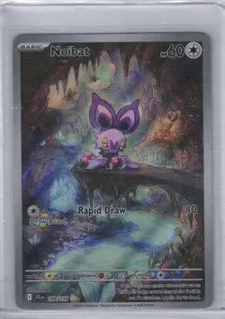 2025- Pokemon -SV Journey Together JTG EN-Noibat #169/159 Card -Near Mint + - Image 1