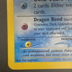Pokemon TCG Shining Magikarp Neo Revelation Holo Card 66/64 - Image 5