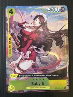 Baby 5 OP12-112 Promo Premium Card Collection Best Selection Vol. 5 - Image 1