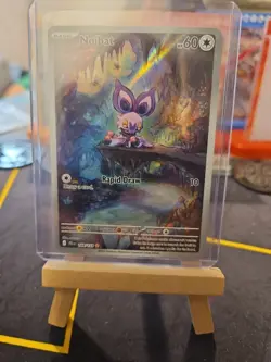 Pokemon TCG Noibat Journey Together Illustration Card 169/159 Near Mint Holo - Image 1