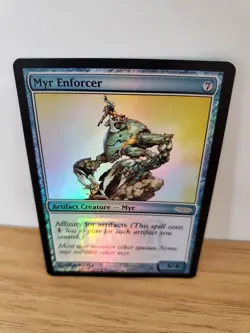 MTG ~ Myr Enforcer FOIL FNM Promo ×1 ~ nMint ~ Ships NOW! - Image 1