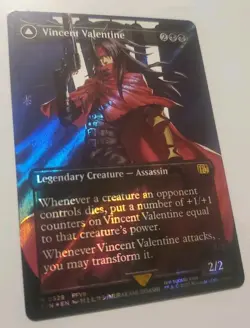 MTG: Vincent Valentine (Borderless) (Surge Foil) Final Fantasy Foil - Image 3