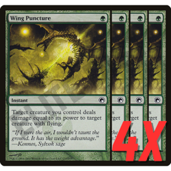 MTG Wing Puncture (Scars of Mirrodin) 133/249 (NEAR MINT) (4X) - Image 1