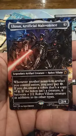 Ultron Artificial Malevolence (Borderless)| 344 | MTG | MSH| Normal - Image 1