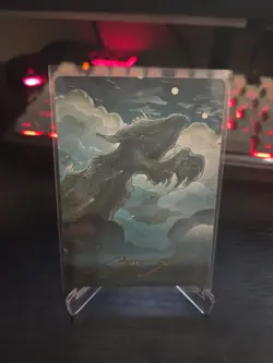 Sin, Spira's Punishment Art Series (Gold Stamped Signature) MTG Final Fantasy NM - Image 1