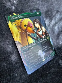 Tifa Lockhart - Borderless/Chocobo Track Foil (MTG x FF) - Image 3