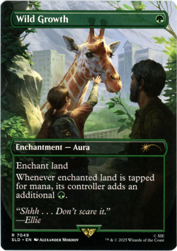 Wild Growth (7049) Secret Lair Drop SLD The Last of Us Part I NM/M - Image 1