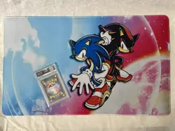 NEW Sonic Adventure 2 Playmat TCG SONIC The Hedgehog CCG SHADOW Play Mat - Image 4