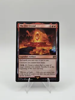 The Fire Crystal Final Fantasy Regular Near Mint - Image 1