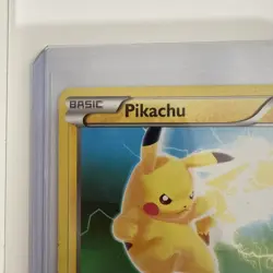 Pokemon TCG Pikachu BW54 Black Star Promo 2012 Black & White Moderate Play - Image 2
