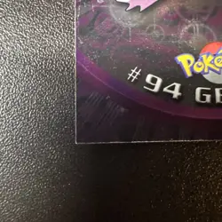 2000 Topps Pokemon TV #94 Gengar Silver Foil - Image 2
