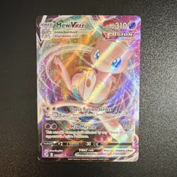 Pokemon TCG Mew VMAX 114/264 Fusion Strike Ultra Rare Full Art Holo Eng - Image 1