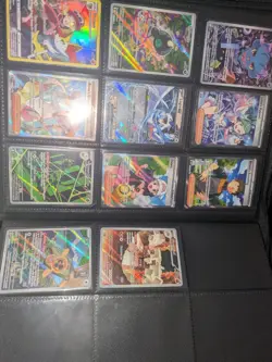 Nintendo Pokemon TCG Scarlet & Violet 13-Card Lot Japanese Holo/Foil EX Full Art - Image 1