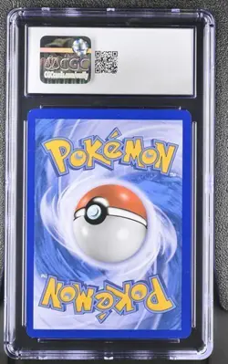 CGC 8.5 RESHIRAM & CHARIZARD GX SM201 BLACK STAR PROMO SUN & MOON POKEMON - Image 2