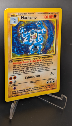 Machamp - Base Set Deck Exclusive 8/102 1st Edition - Pokemon TCG (WoTC) - MP - Image 2