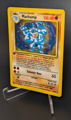 Machamp - Base Set Deck Exclusive 8/102 1st Edition - Pokemon TCG (WoTC) - MP - Image 3