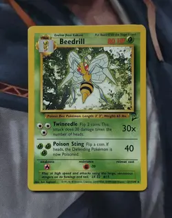 Beedrill, Base Set 2 21/130 - MP - Image 1