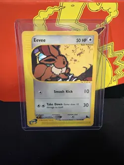 Pokemon TCG Eevee 54/144 Skyridge Set, Non-Holo E-Reader Series. LP+/NM - Image 1