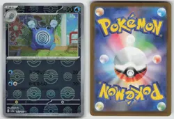 Poliwhirl 061/165 Common 151 Pokemon Japanese Pokeball Reverse Holo NM - Image 3