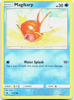 Magikarp 19/70 Common Dragon Majesty Pokemon MP - Image 1