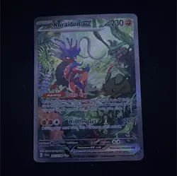 Koraidon ex 247/198 SV01 Scarlet & Violet Base SIR Full Art Holo EN - Image 1