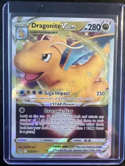 Pokemon TCG Dragonite VSTAR Holo Ultra Rare - Image 1