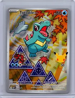 Pokemon First Partners Series 2 Totodile 048 Promo Pack Fresh US SELLER - Image 1