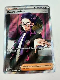 Boss's Orders [Corbeau] Ultra Rare ME: Ascended Heroes 256/217 Pokemon TCG - Image 1
