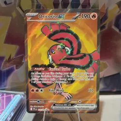 The Pokemon Company Oricorio ex 110/094 Phantasmal Flames Ultra Rare Holo EN - Image 1
