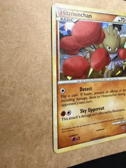 Hitmonchan HGSS24 Promo HGSS Black Star Promos Pokemon US SELLER LP - Image 2