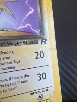 Pokemon TCG Dark Jolteon 38/82 Team Rocket Regular Unlimited DMG - Image 3