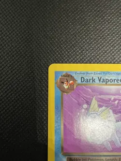Pokemon TCG Dark Vaporeon Team Rocket 45/82 LP - Image 3